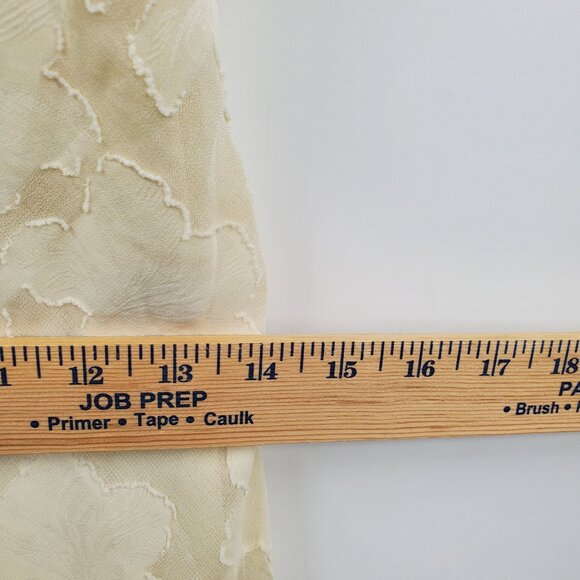 Princess Polly Cyrene Maxi Dress Women Size US 4 NWT Asymmetrical Hem Lemon - Picture 12 of 14